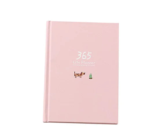 Colorful Hardcover Planner Notebook for Scheduling