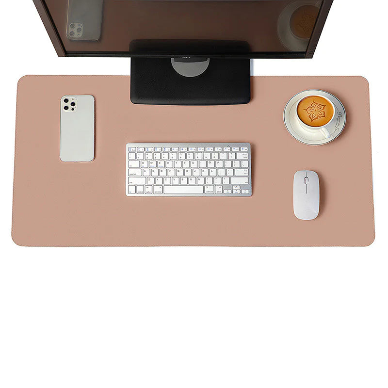 ByGuio Minimal Desk Mat | Aesthetic Leather Desk Pad