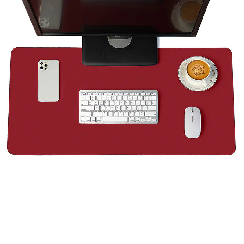 ByGuio Minimal Desk Mat | Aesthetic Leather Desk Pad