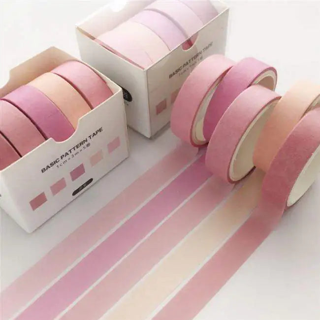ByGuio Colorful Washi Tape Set | Aesthetic Journaling Essentials