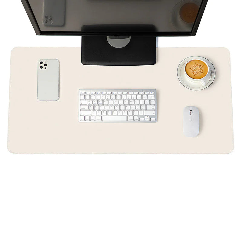 ByGuio Minimal Desk Mat | Aesthetic Leather Desk Pad