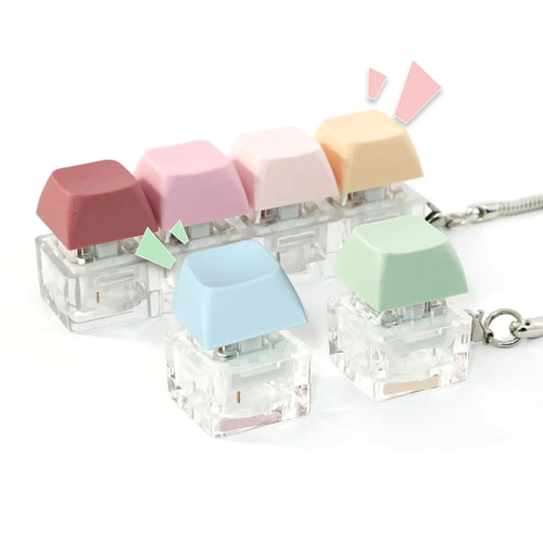 Aesthetic Keyboard Clicker | Desk Focus Fidget Toy